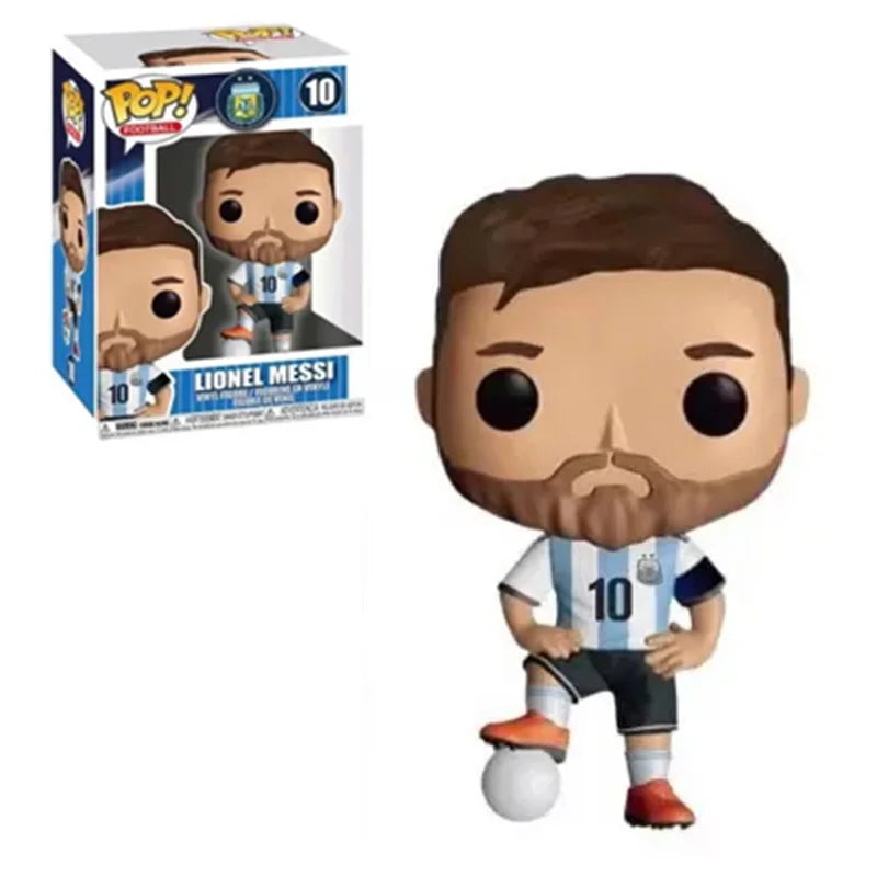 Pop Football LIONEL MESSI #10 Vinyl Figure Toys ARGENTINA Scoccer Star MESSI Action Figure Collectible Dolls Kids Gifts