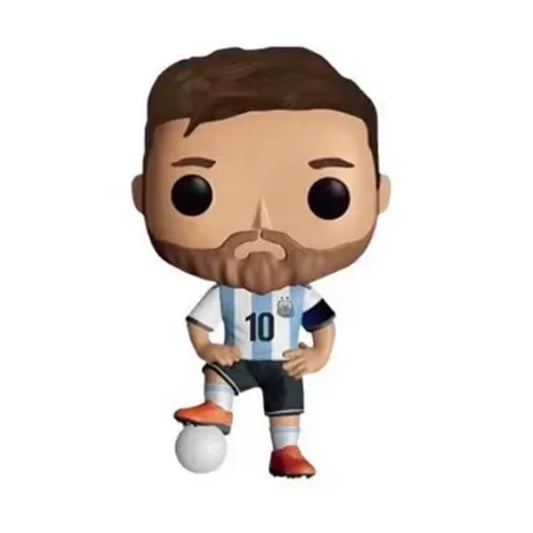 Pop Football LIONEL MESSI #10 Vinyl Figure Toys ARGENTINA Scoccer Star MESSI Action Figure Collectible Dolls Kids Gifts